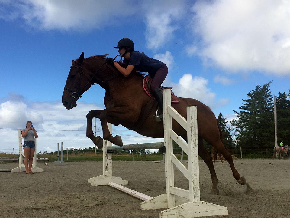 Reaching Strides Equestrian Centre, Port Hood, Cape Breton, Nova Scotia